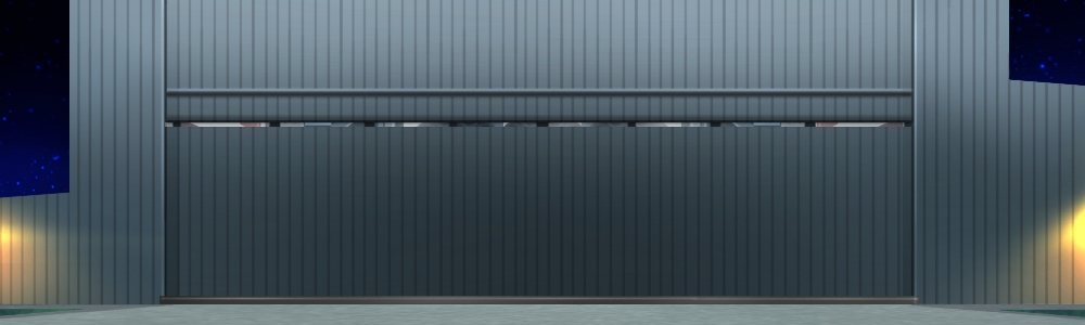 picture of rocket in the hanger